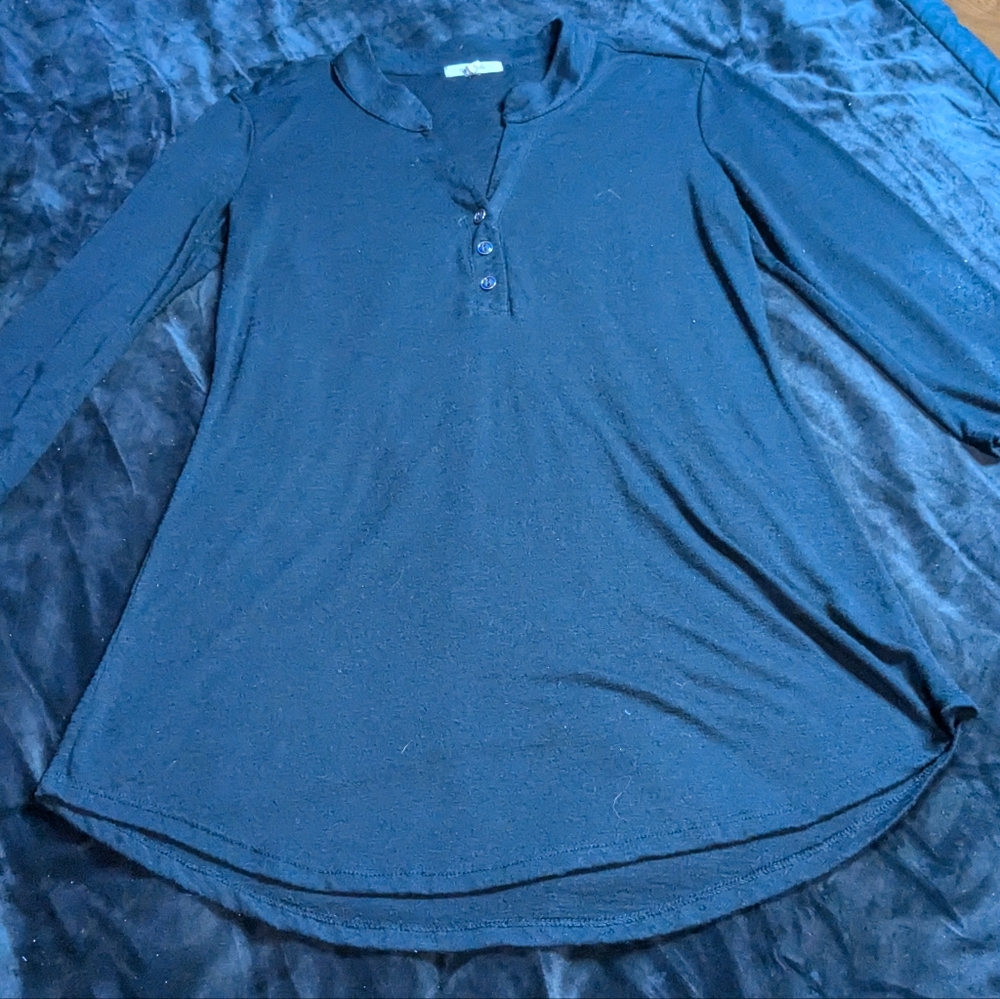 Maurice, black cotton dress